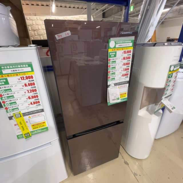 冷蔵庫/2016年製/154L(No:1251704)